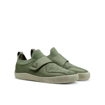 Vivobarefoot Primus Knit WMK - School Schoenen Groen Kinderen - QMG025637